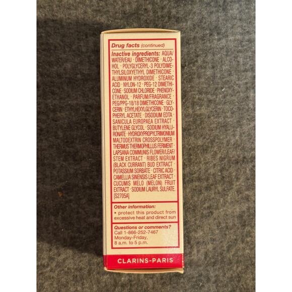 Clarins Paris UV Plus Sunscreen Multi-Protection SPF 50 - Travel Size 3mL 0.1oz - Picture 2 of 4